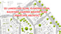 2d landscape plan planting plan backyard garden master plan landscape architect