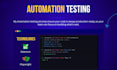 do automation testing using selenium and playwright