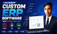 develop custom erp software system with laravel, pos, CRM