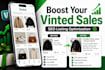 vinted listing expert product SEO description high ranking listing optimization