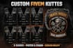 create mc kuttes kuttess fivem vest flag mc bike patch kuttes