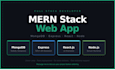 build a full stack mern web application with rest API