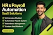 develop HR saas app, payroll system, ai hiring chatbot, attendance tracker,