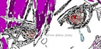 draw unique rough anime characters with expressive eyes