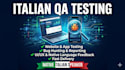 qa test your website, app, or software in italian