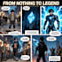 draw comic page illustration, superhero character and custom comic art