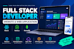 be your full stack developer for website and web application