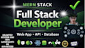 be full stack web developer for website development, backend frontend developer