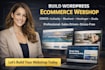 build webshop wordpress ecommerce website ionos godaddy bluehost hostinger duda