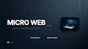 create favicon, header, and button set for brand consistency, micro web design
