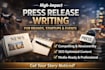 high impact press release writing for brands startups and events