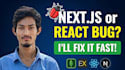fix complex react, next js bugs and build full stack web applications