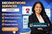 do deconetwork setup deconetwork store customization deconetwork API integration