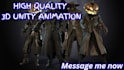 create professional 3d character animation for unity games and cinematics