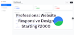 build a responsive business website with contact form