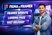 do framer website design and figma to framer conversion