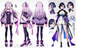 design a custom live2d vtuber model with professional rigging for streaming