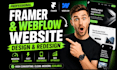 redesign framer website, webflow website design wordpress, framer landing page
