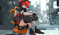design anime character , cyberpunk character