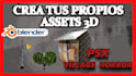 make a low poly psx style environment for your game