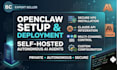 do an openclaw setup and self hosted ai agent deployment on your vps