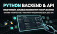 build python fastapi django api backend and integrations
