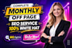 build high quality SEO backlinks with white hat link building