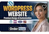 design and build a professional wordpress business website
