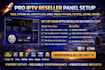 setup reseller panel,trex,strong 8k,lion ott,b1g, dino,mega,python,crystal,extra