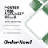 design modern event poster and poster for your brand