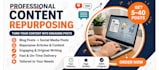 repurpose your content into engaging social media posts