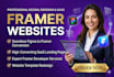 design framer saas landingpage framer website developer expert template redesign