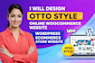 design otto style online woocommerce website wordpress ecommerce store website