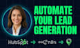 build ai lead generation automation using n8n, google maps scraping