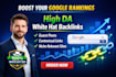 do white hat link building backlinks with high da websites