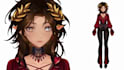 draw and design 2d vtuber model anime avatar character design 3d vtuber model