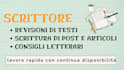scrittore, revisioni, consulente letterario