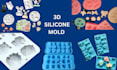 design 3d printable mold design silicone casting slip casting 3d model injection