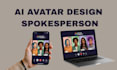 create ai avatar spokesperson, talking explainer video with voice over lipsync