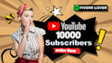 organic fast 1000 subscribes for youtube monetization
