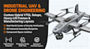 design custom vtol, agricultural drone, and surveillance uav