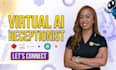create an ai receptionist to answer calls and book appointments