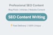 create engaging and SEO optimized content