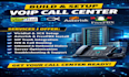 build and setup call voip center using vicidial, 3cx, asterisk and freepbx