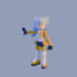 create stylized retro ps1 and ps2 low poly characters