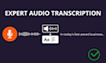 transcribe your audio or video in multiple languages