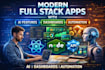 create modern full stack apps with ai features, dashboards and automation