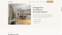 build a responsive landing page in HTML CSS javascript