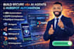 build secure n8n ai agents and hubspot automation