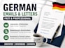 write german letters for jobcenter and bewerbung